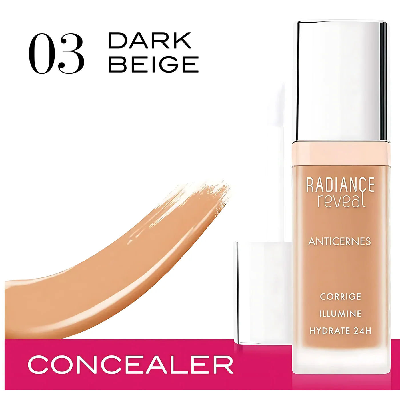 Bourjois Radiance Reveal Concealer 03 Dark Beige - Image 3