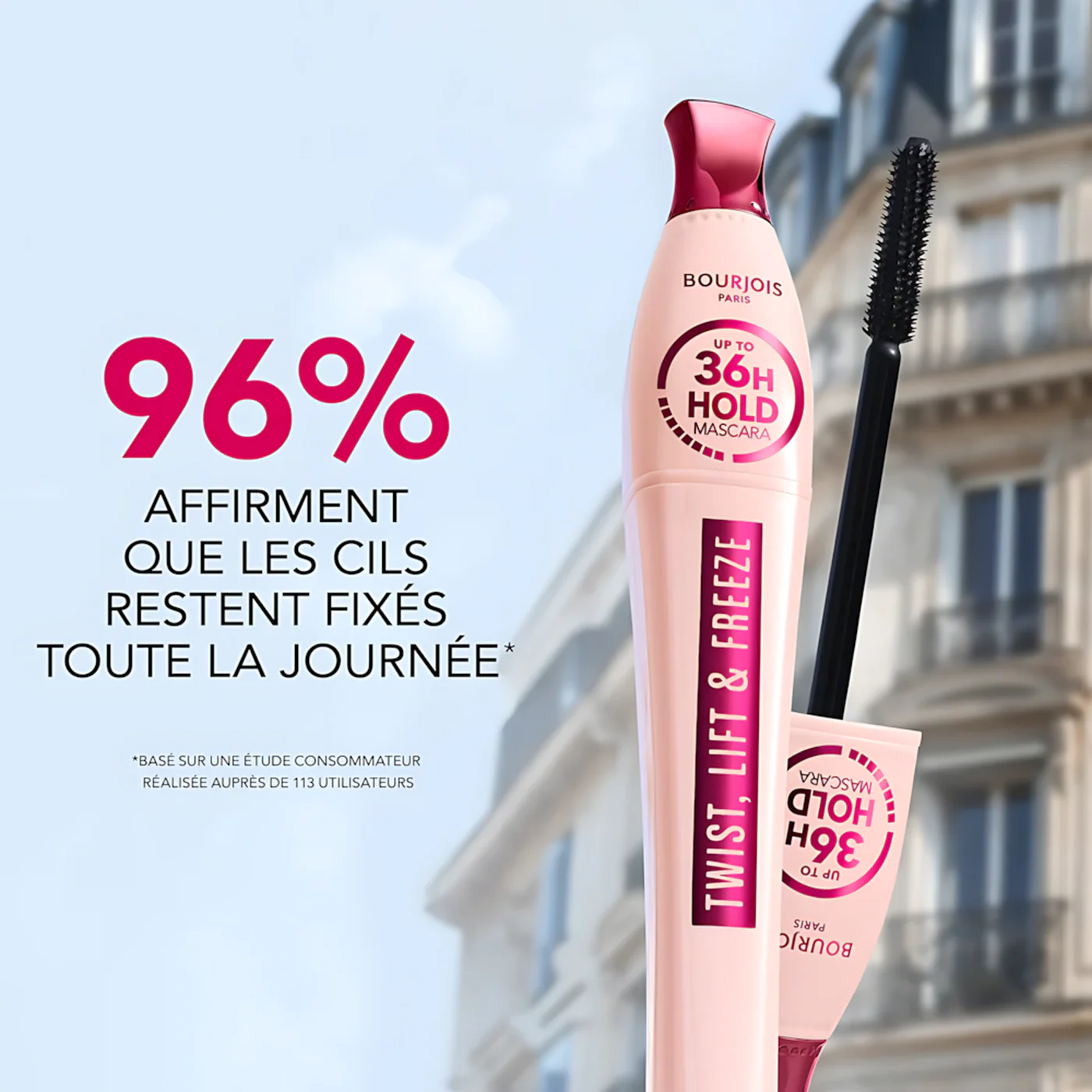Bourjois Twist Mascara Lash Freeze Black Noir - Image 6