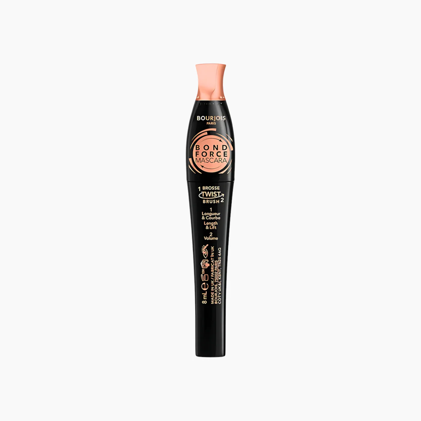 Bourjois Twist Up The Volume Bond Force Mascara 01 Black