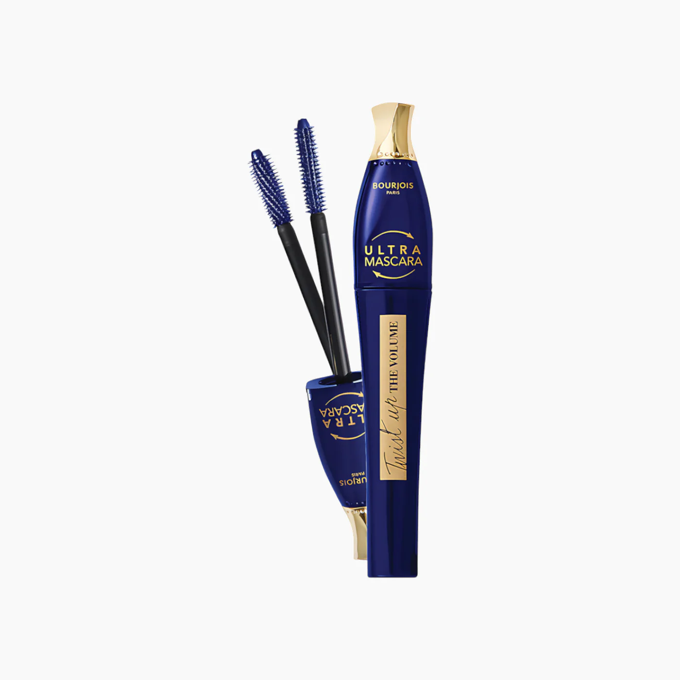 Bourjois Twist Up The Volume Mascara 2-in-1 Twistable Brush for Length & Volume Blue - Image 3