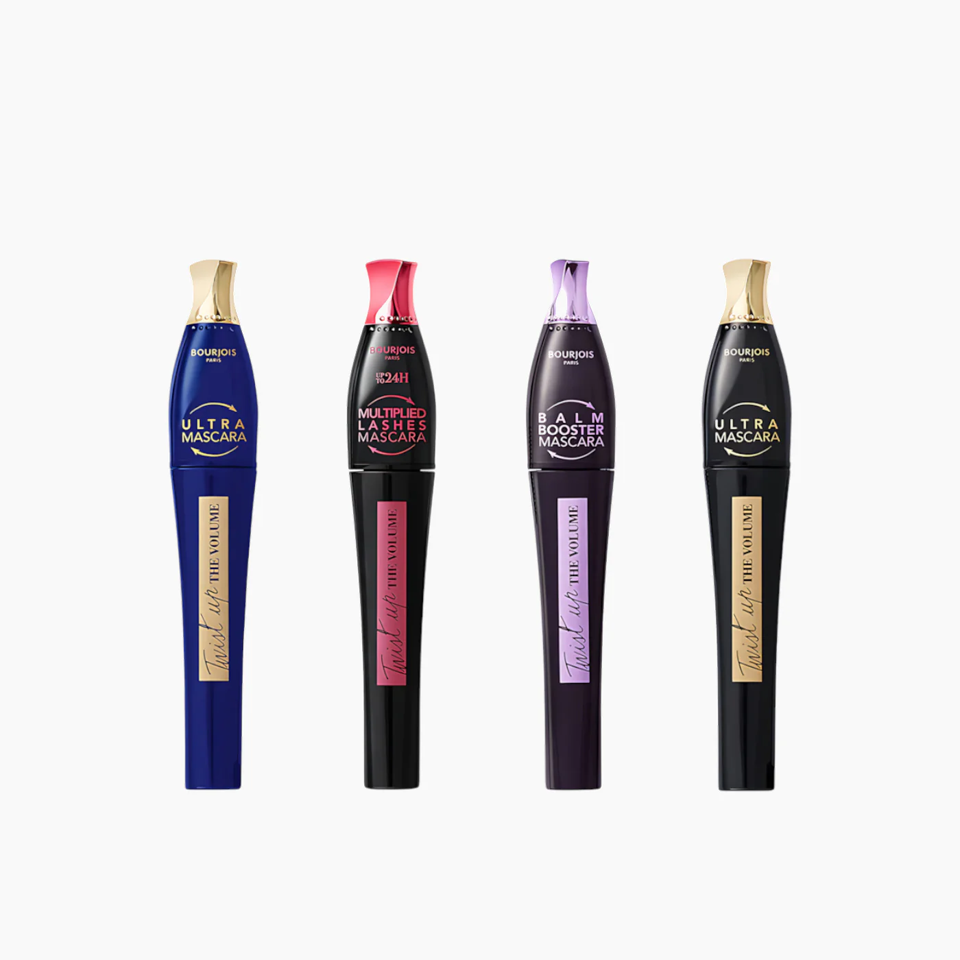Bourjois Twist Up The Volume Mascara 2-in-1 Twistable Brush for Length & Volume Blue - Image 7