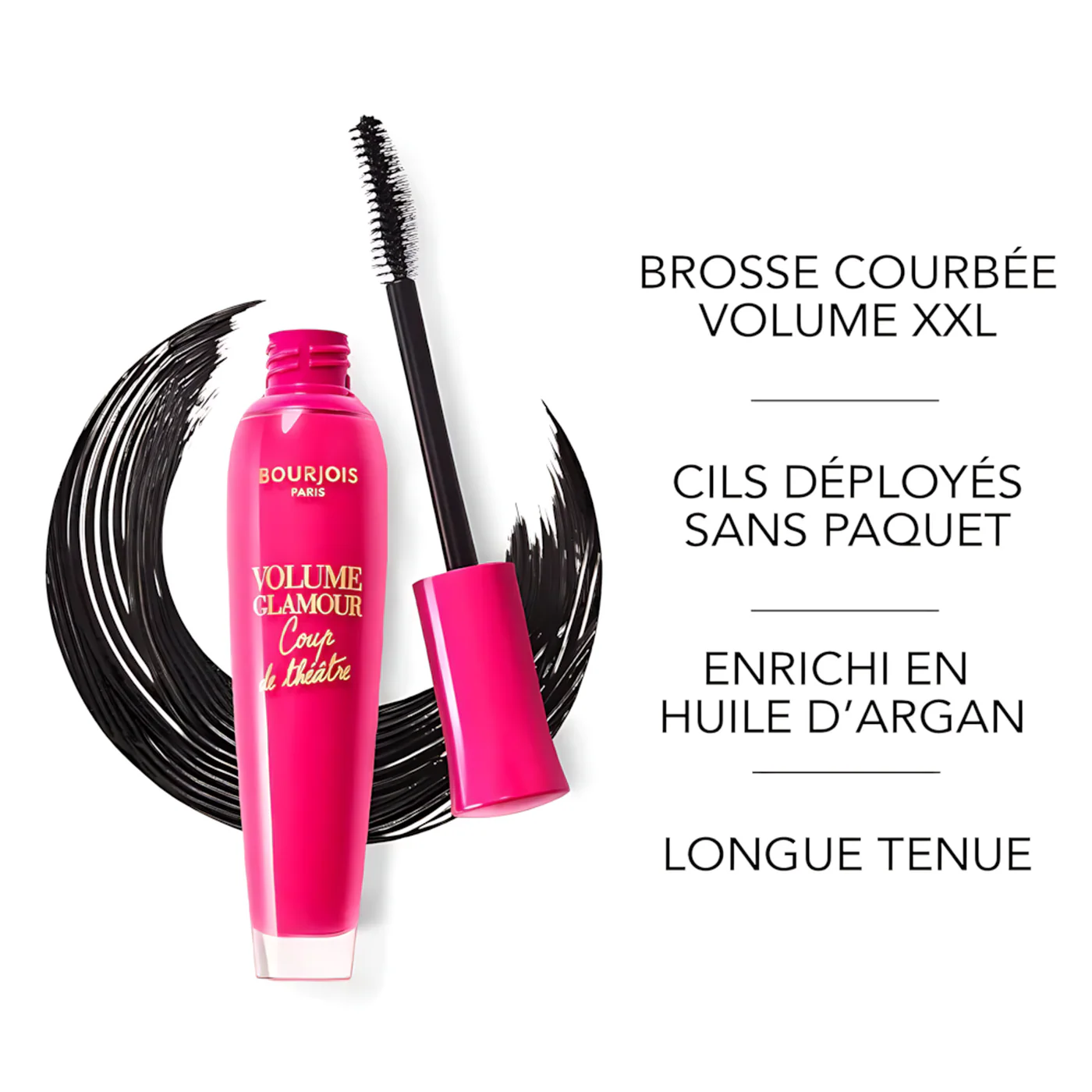 Bourjois Volume Glamour Coup De Theatre Mascara 02 Black - Image 4