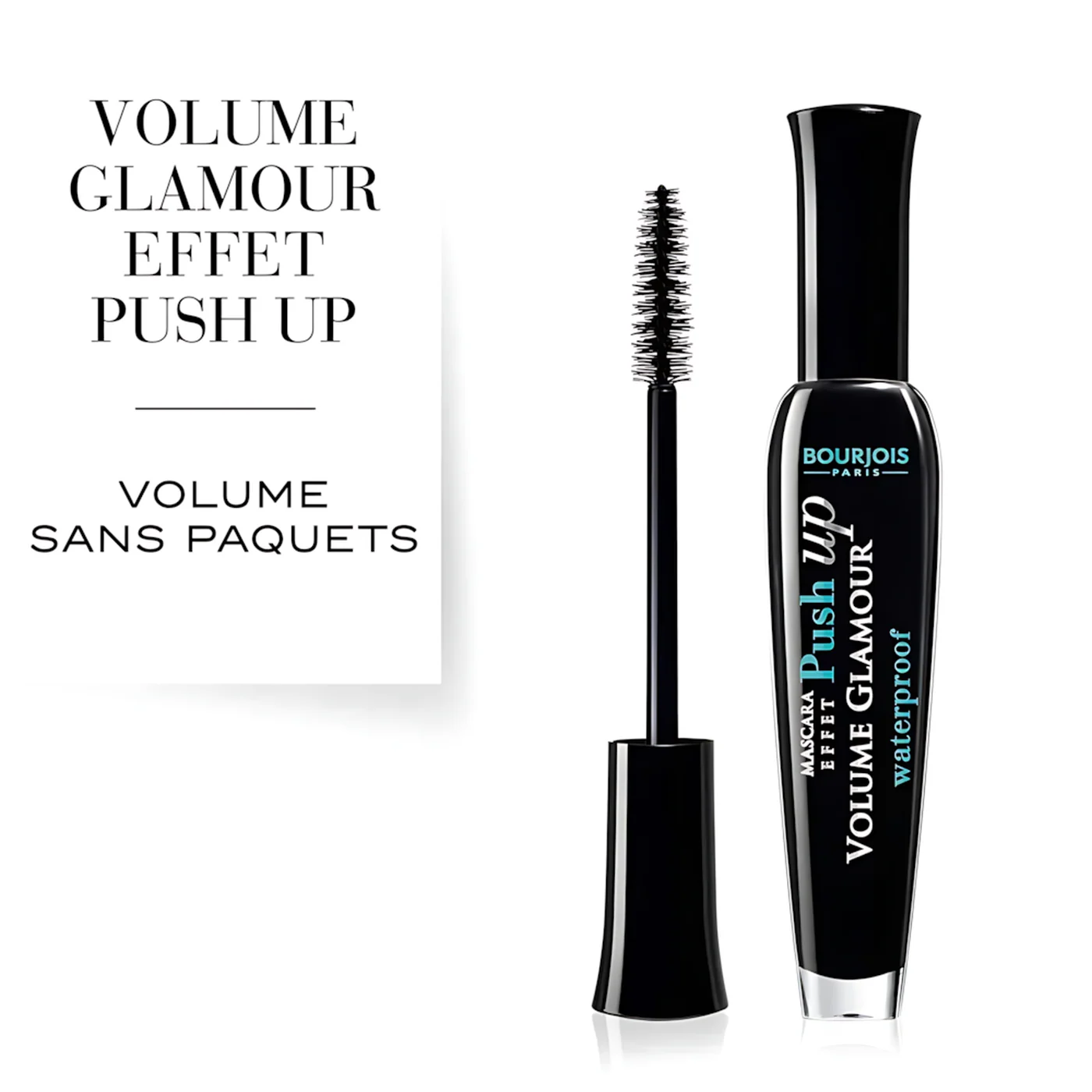 Bourjois Volume Glamour Effect Push Up Waterproof Mascara 71 Black - Image 3