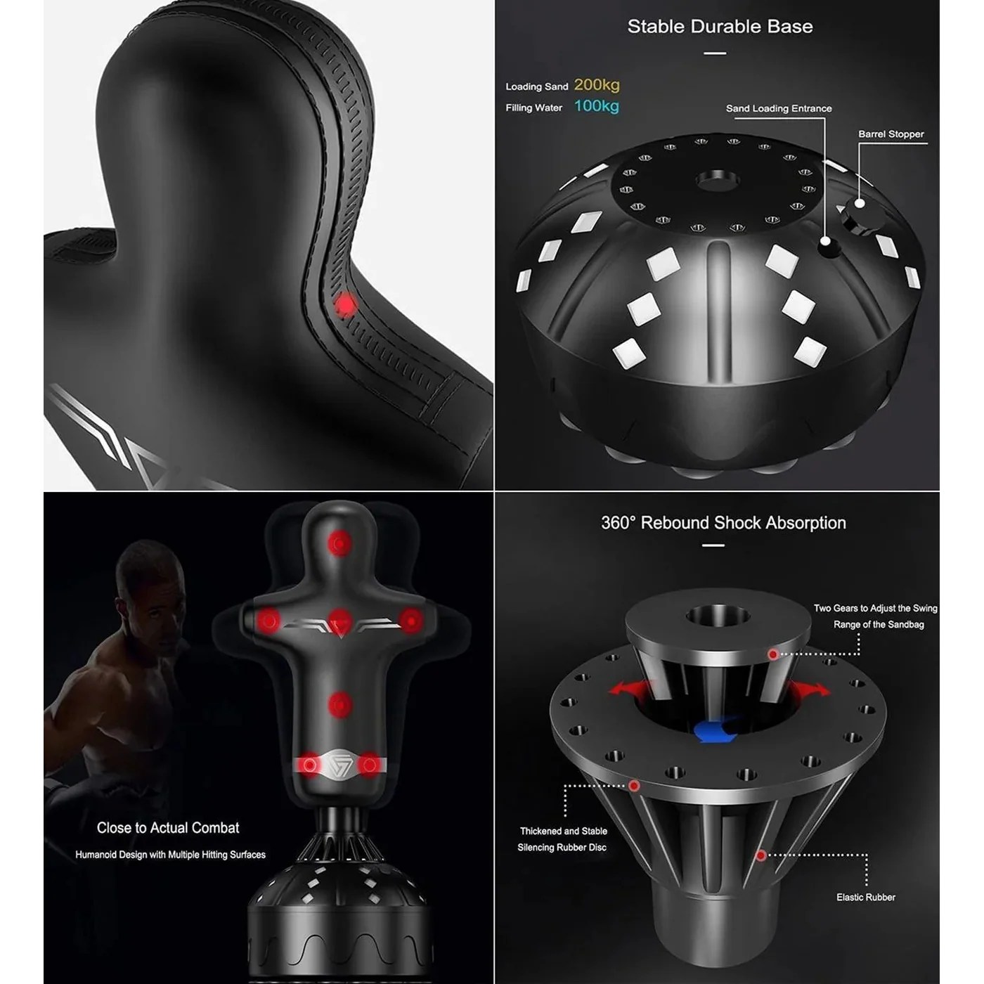 Boxing Stand 180cm - Image 2