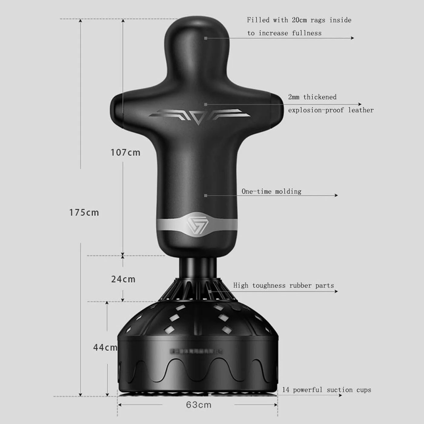 Boxing Stand 180cm - Image 3