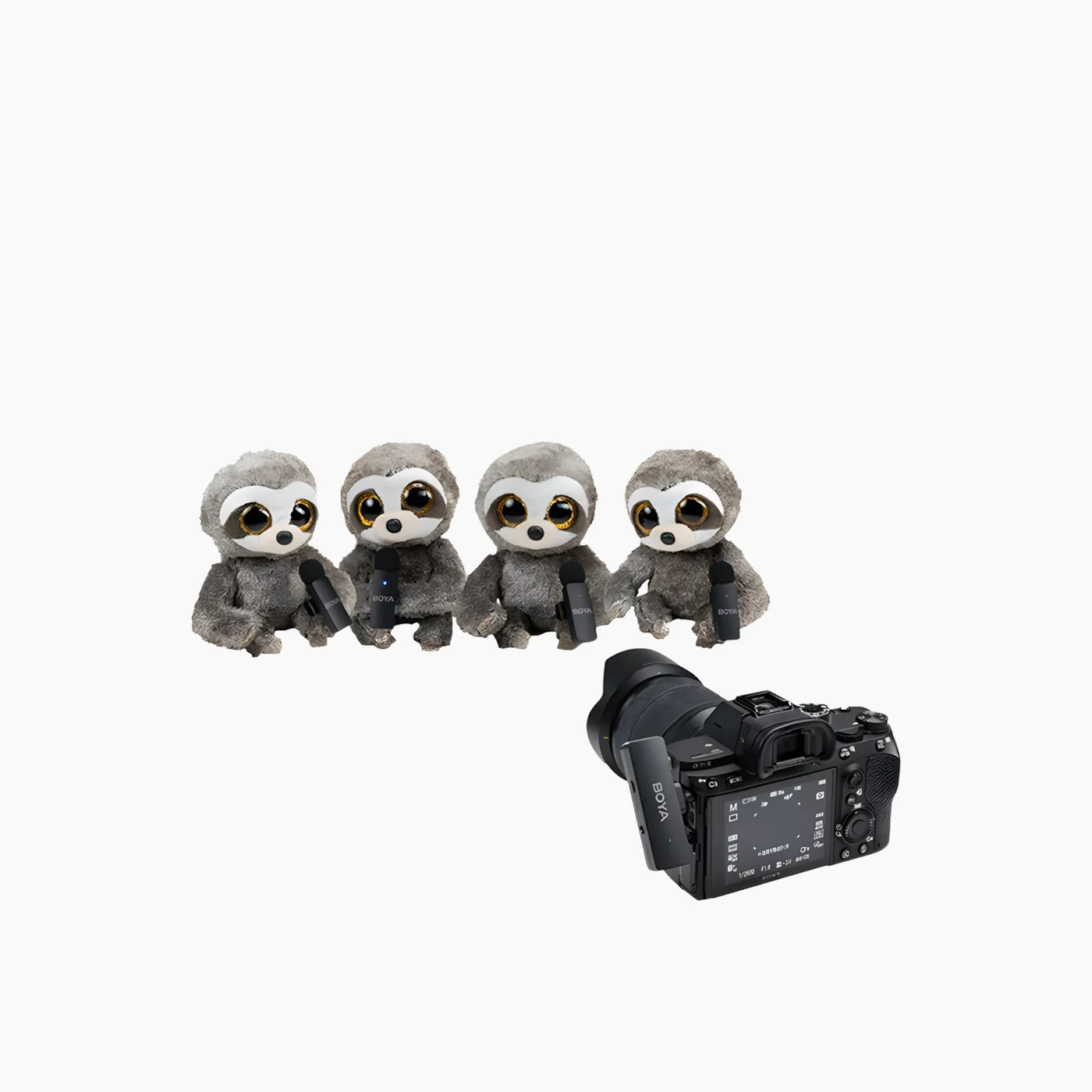 Boya BY-V4 Wireless Microphone - Image 3