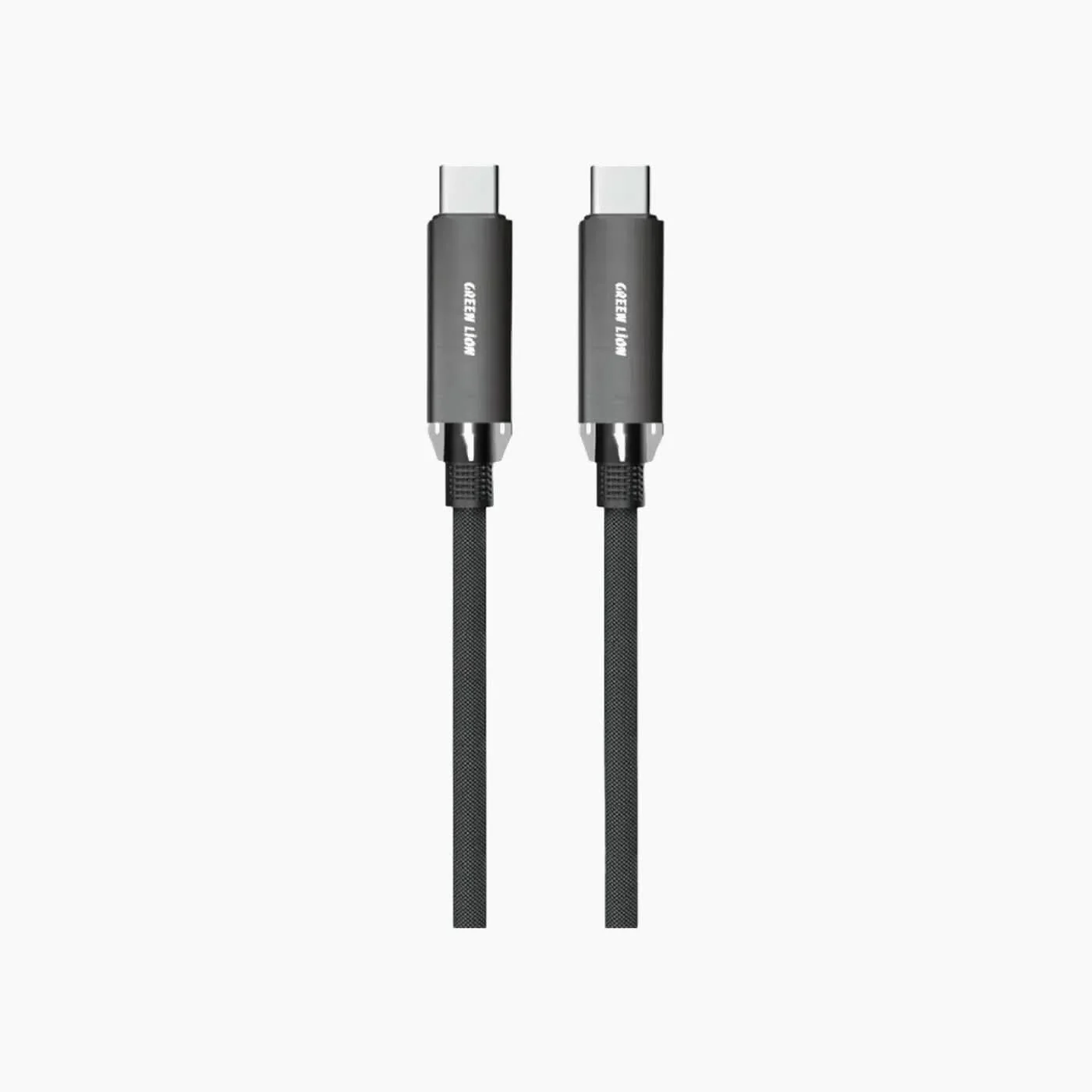Green Lion Braided Type-C to Type-C Cable
