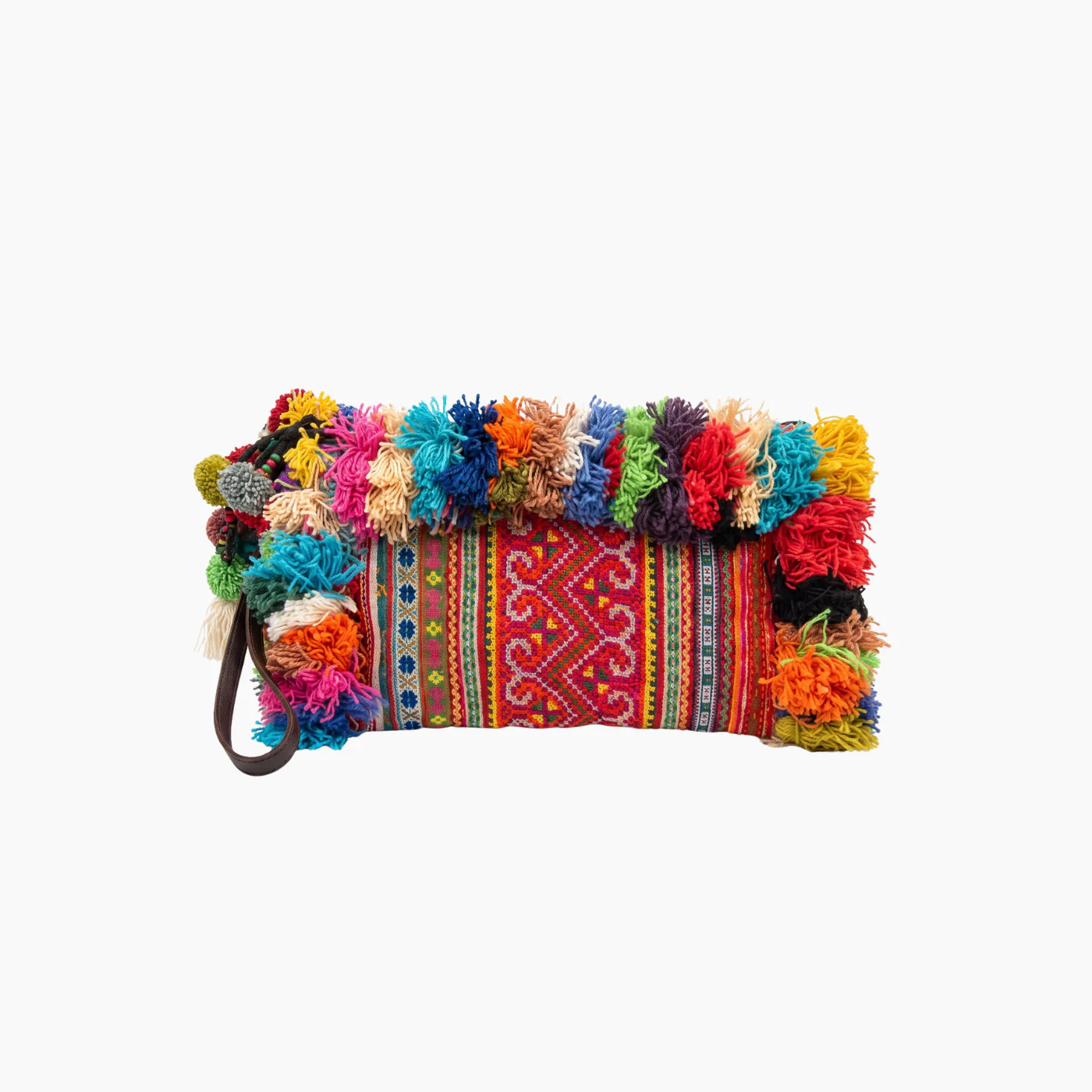 Brazilian Handmade Embroidered Clutch - Image 5