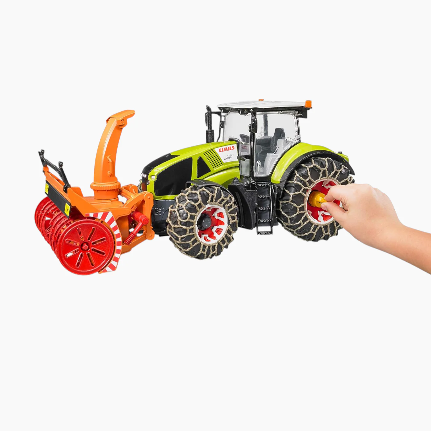 Bruder Claas Axion 950 with Snowblower - Image 10