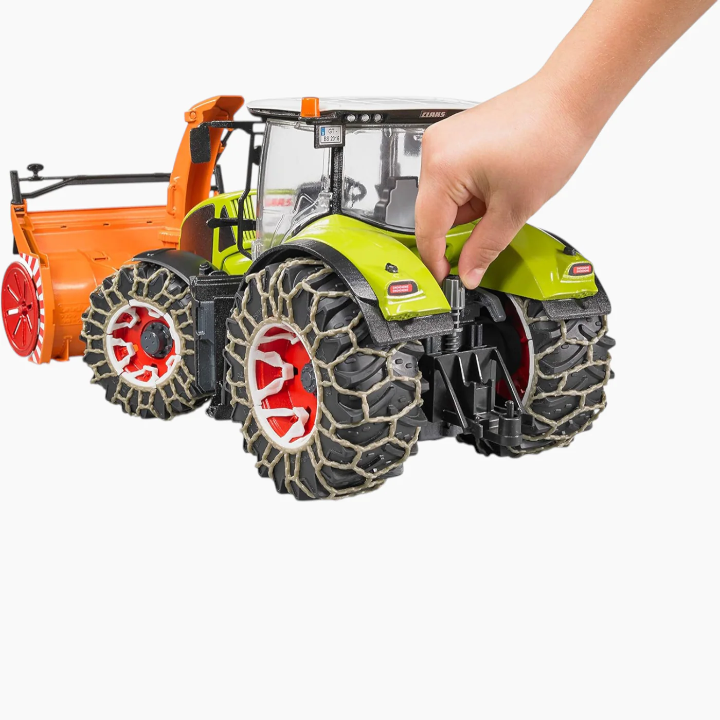 Bruder Claas Axion 950 with Snowblower - Image 8