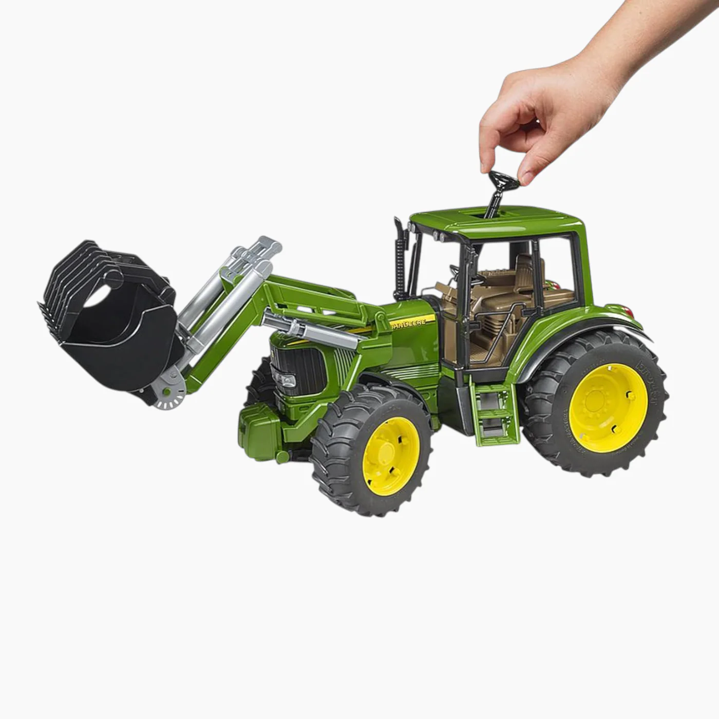 Bruder John Deere 6920 with Front Loader - Image 6