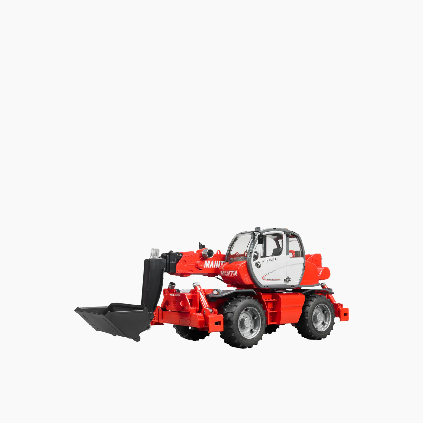 Bruder Manitou Telescopic Forklift MRT 2150 with Accessories - Image 3
