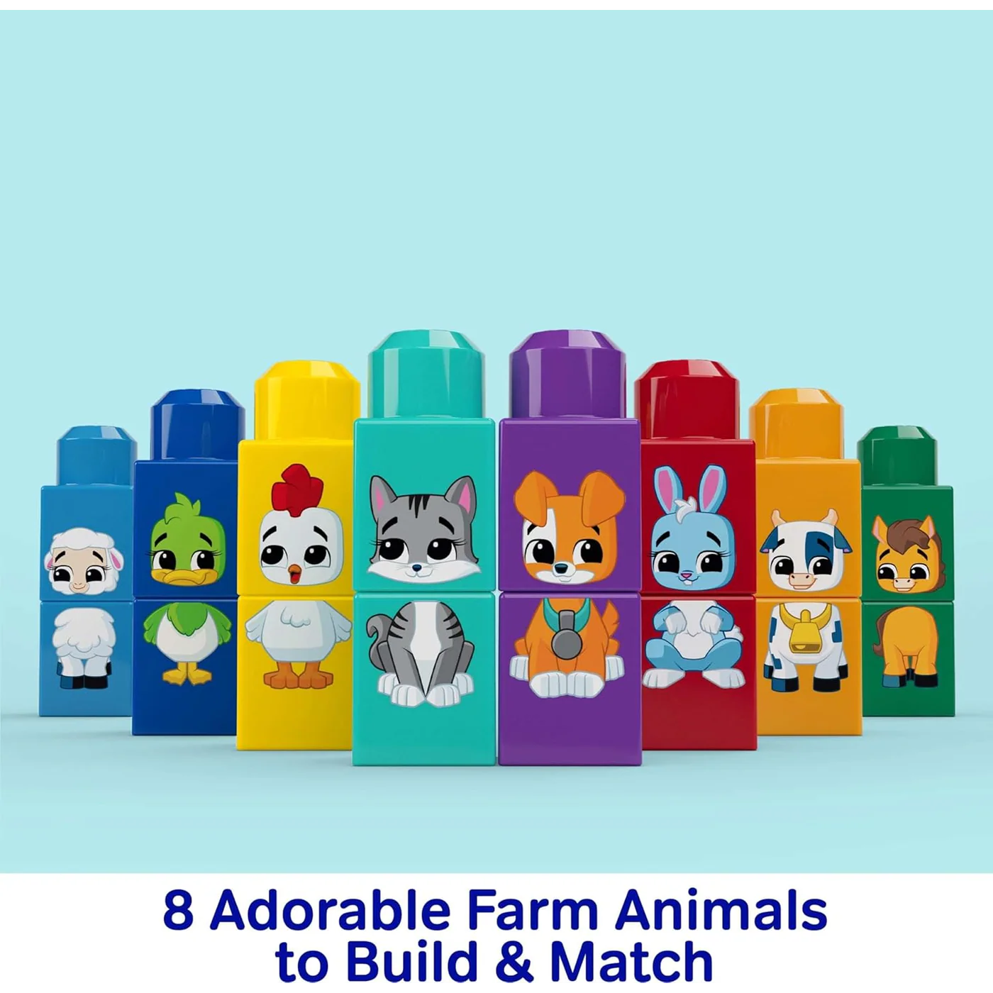 Mega Bloks Build And Match Animal Tractor (OS) - Image 4