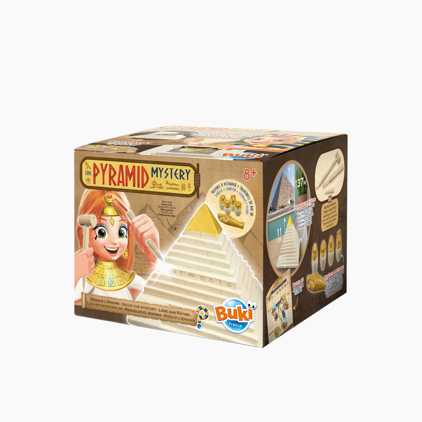 Buki The Pyramid Mystery Educational Toy