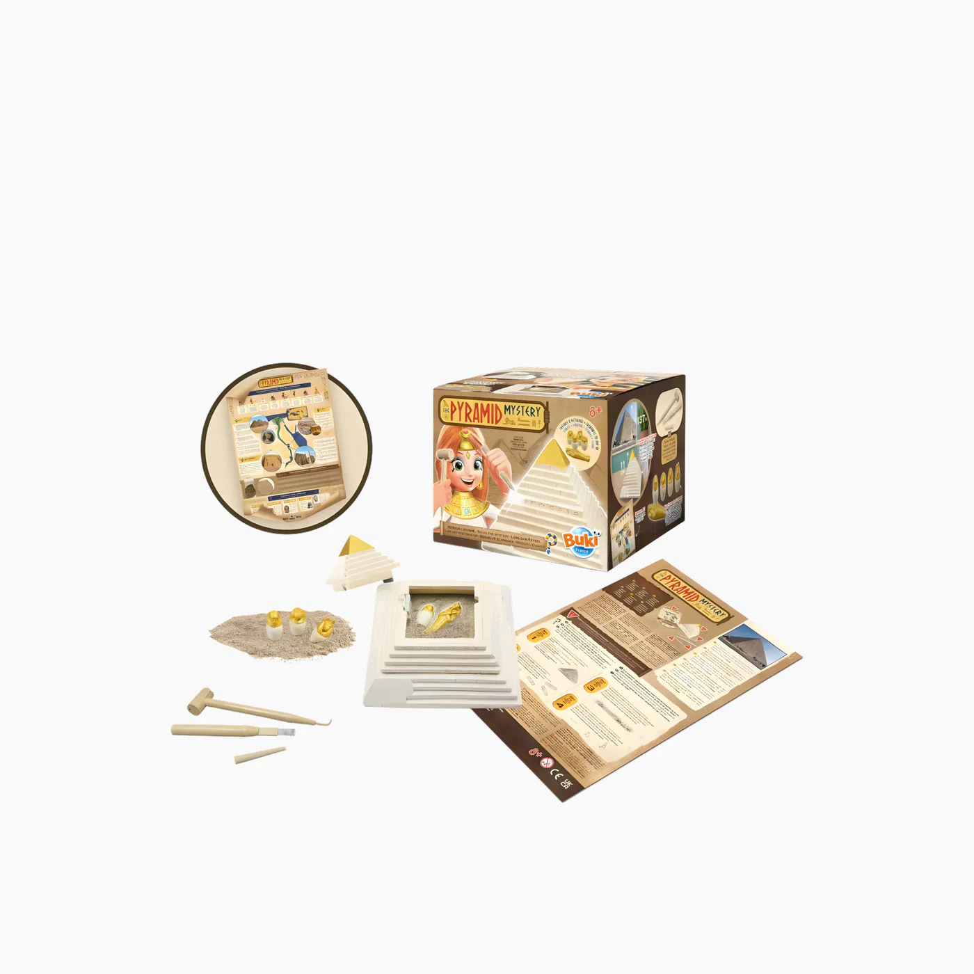 Buki The Pyramid Mystery Educational Toy - Image 2