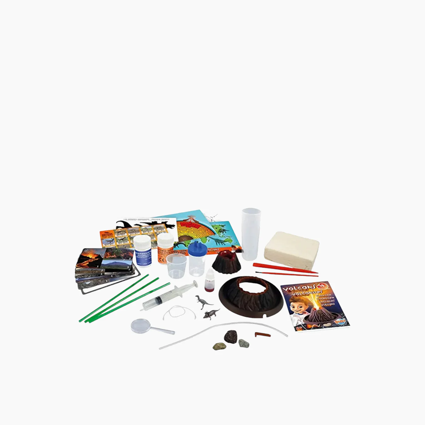 Buki Bk Volcanos & Dinosaurs Science Set