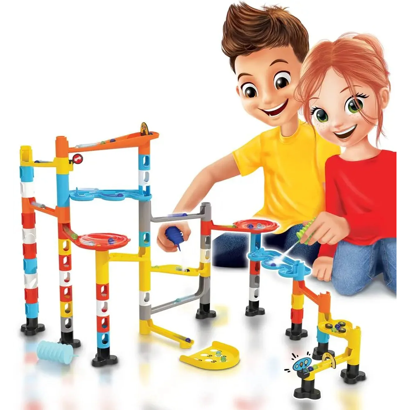 Buki Marble Challenge 1X6 Marble Track Set - Image 5