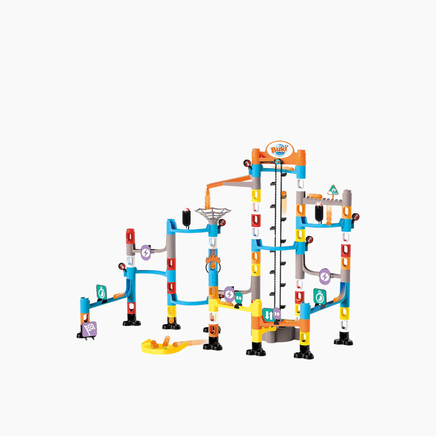 Buki Mega Marble Run 1X4 Building Toy