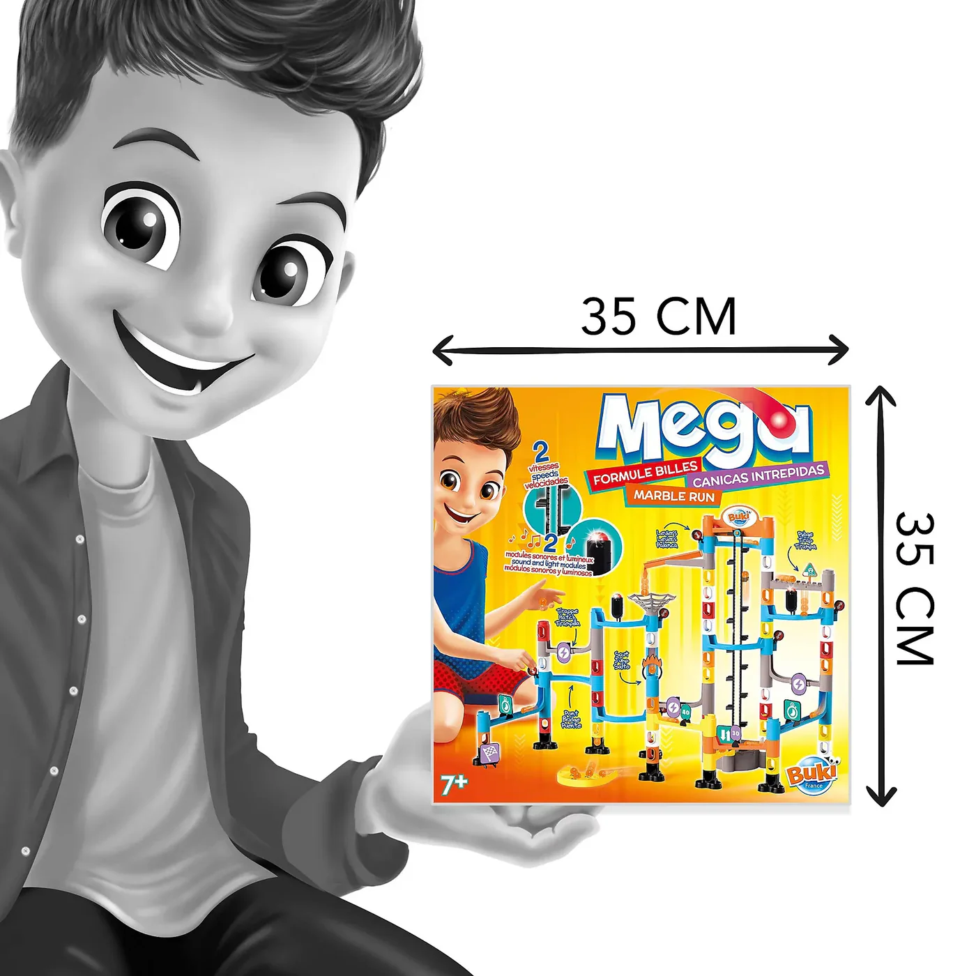 Buki Mega Marble Run 1X4 Building Toy - Image 7