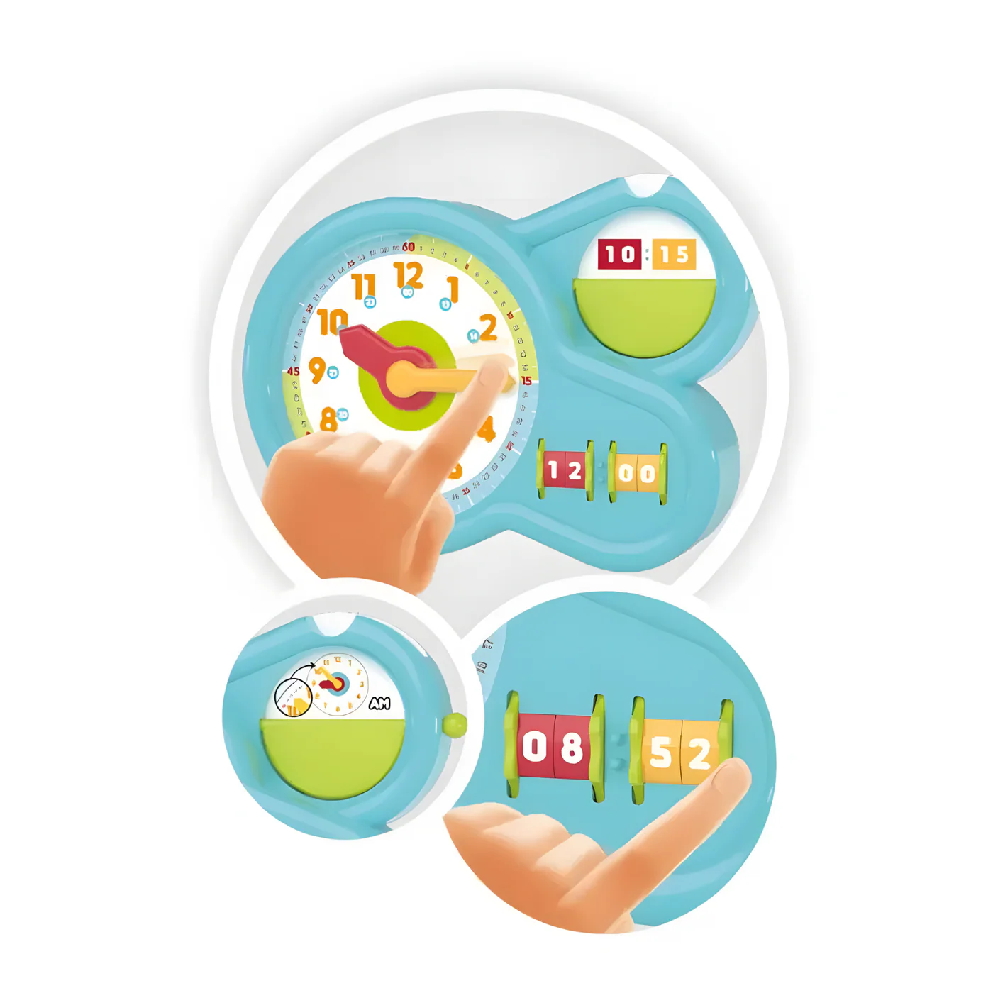 Buki My First Clock Educational Toy - Image 3