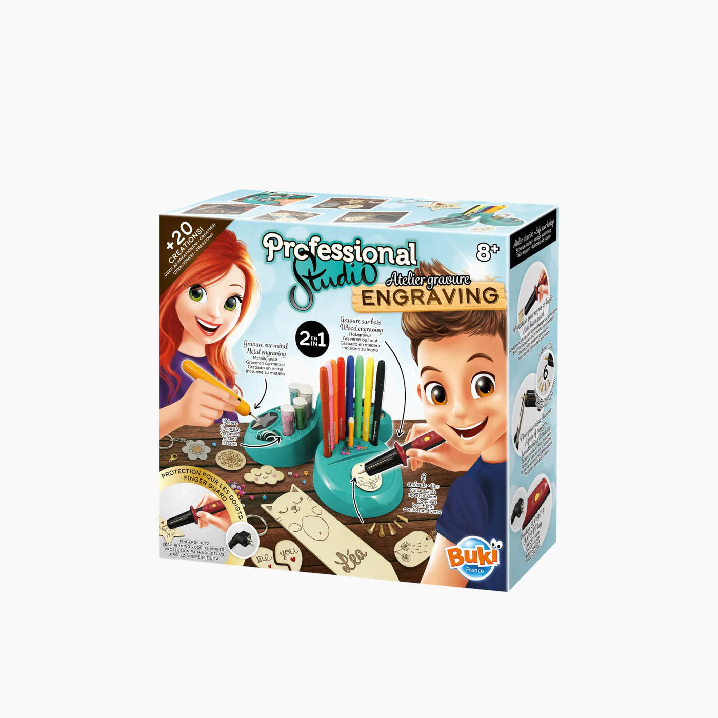 Buki Engravingworkshop 1X4 Art & Craft Kit