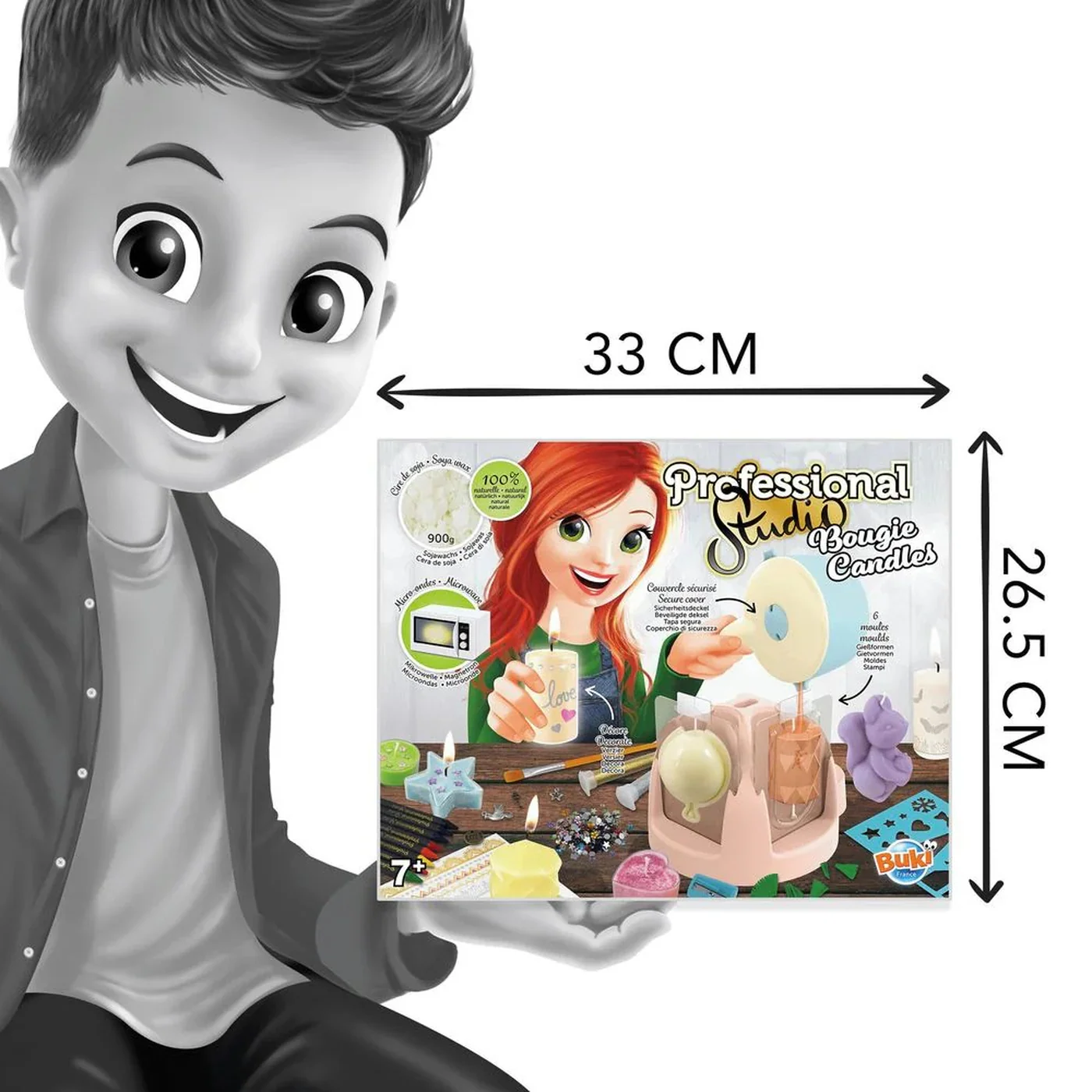 Buki Professional Studio Candles Art & Craft Kit - Image 8