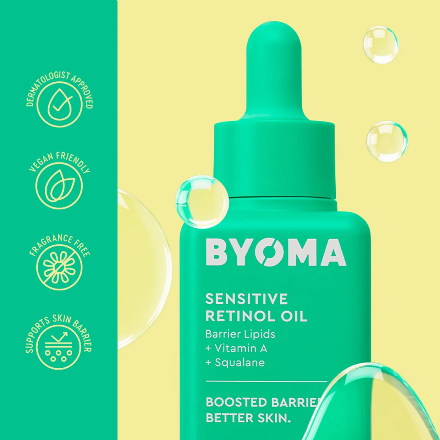 BYOMA Sensitive Retinol Facial Oil - Image 2
