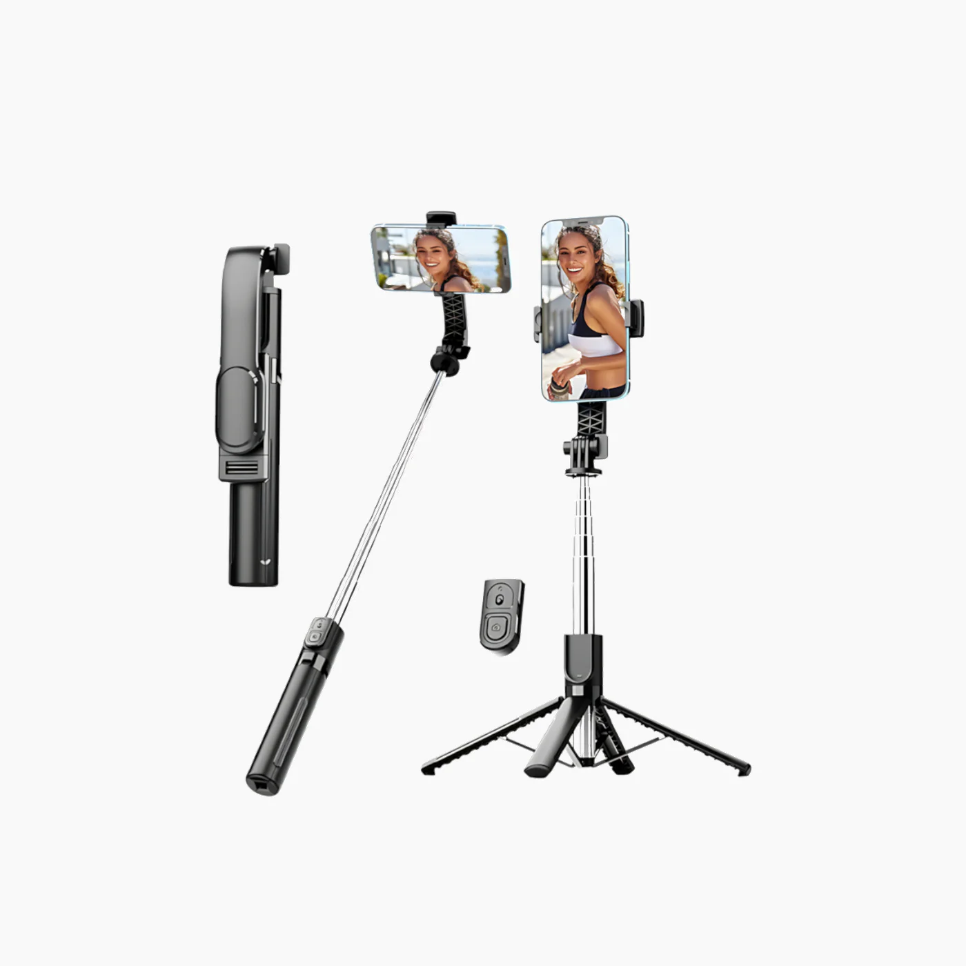 C.JO C18 Selfie Stick Tripod - Image 2