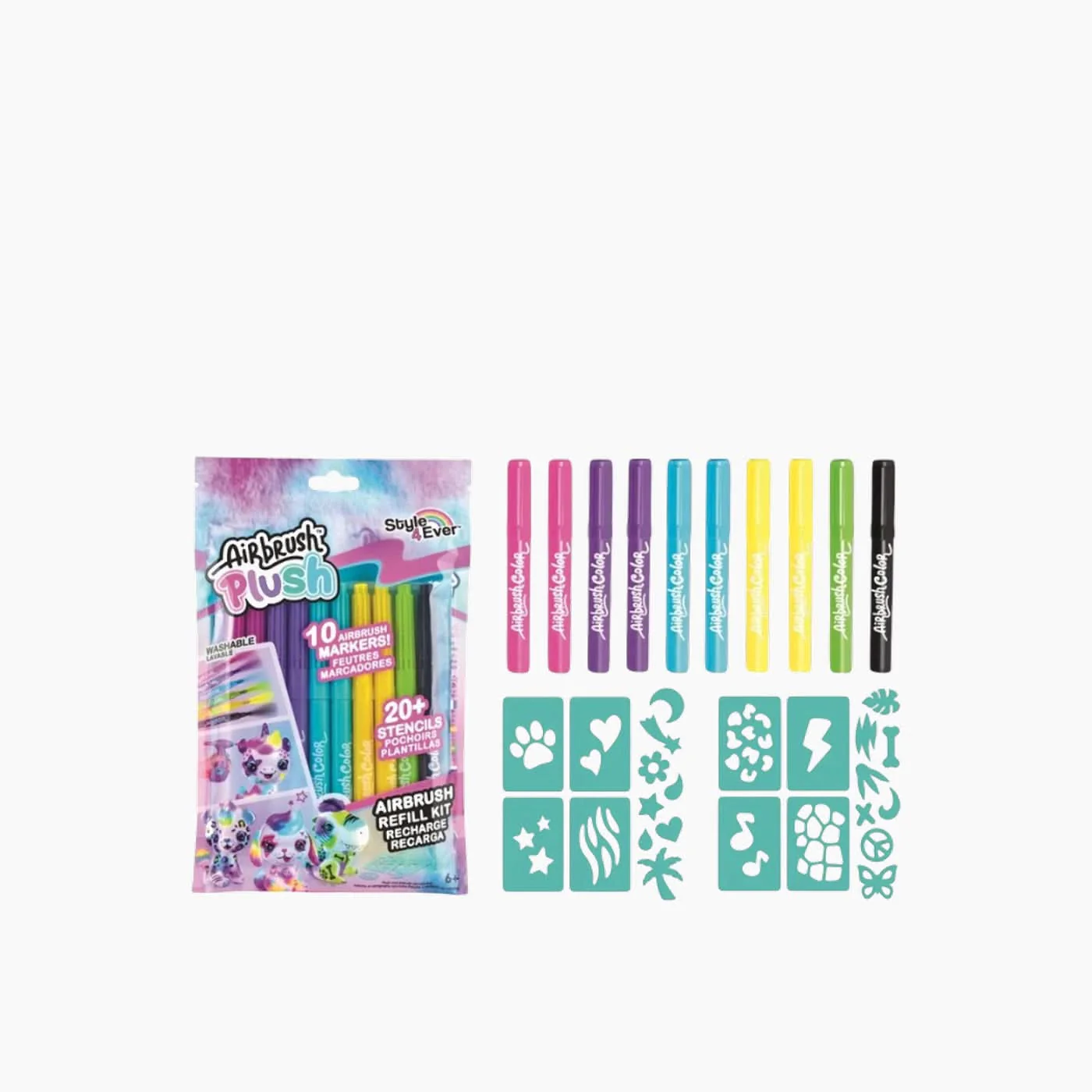 Canal Toys Airbrush Plush Refill Kit - Image 2
