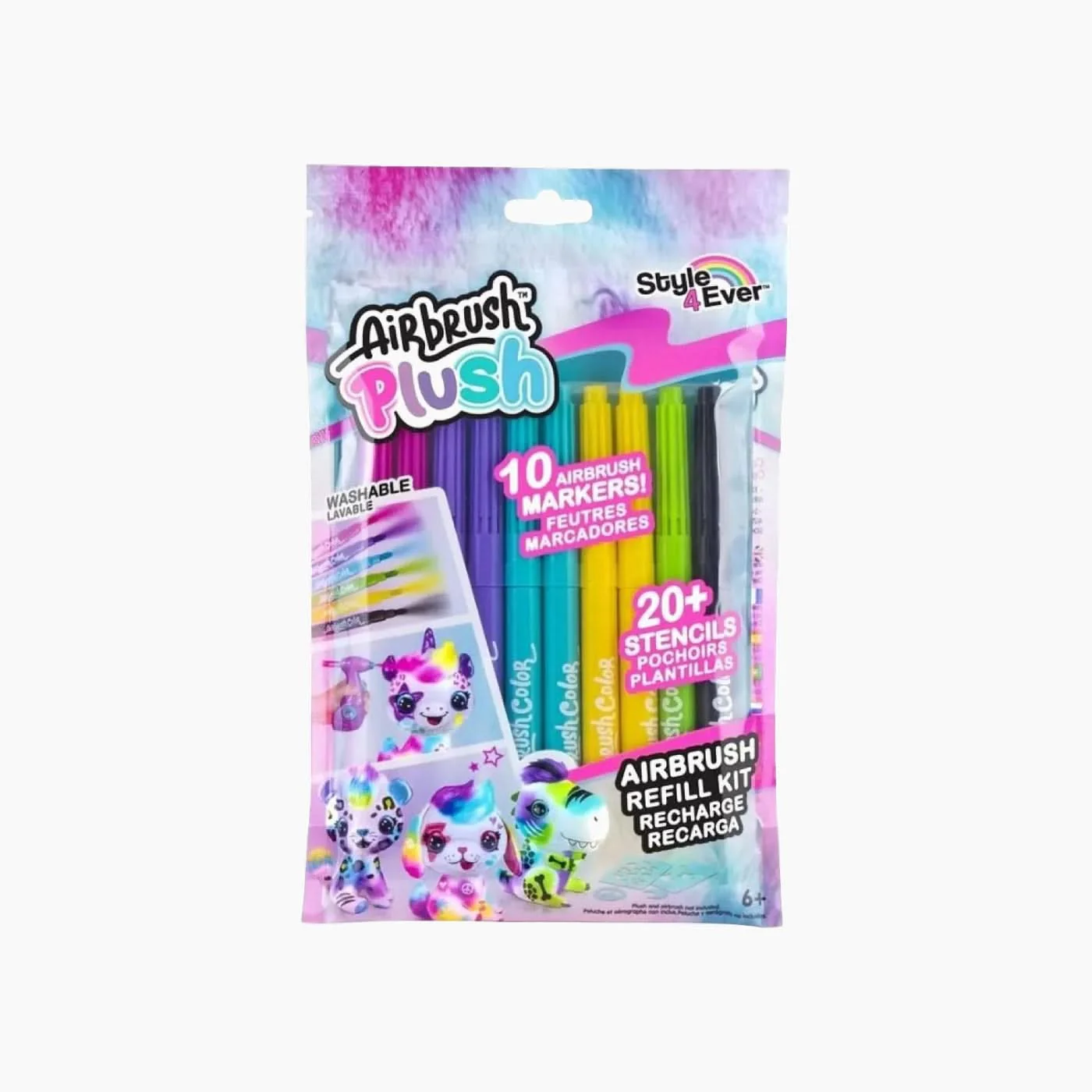 Canal Toys Airbrush Plush Refill Kit - Image 3