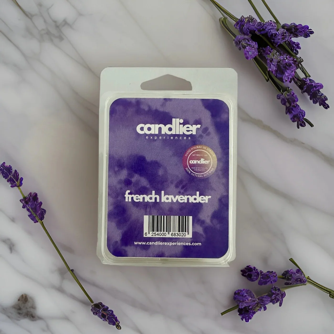 Candlier French Lavender Soy Wax Melts - Image 2