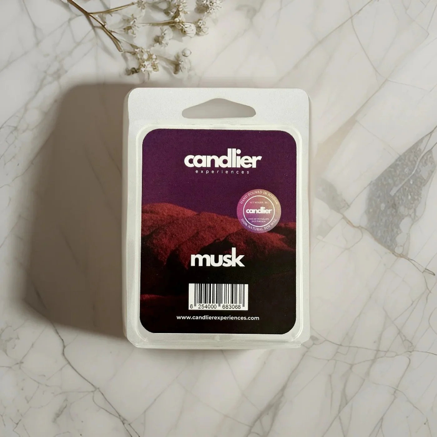 Candlier Musk Soy Wax Melts - Image 2