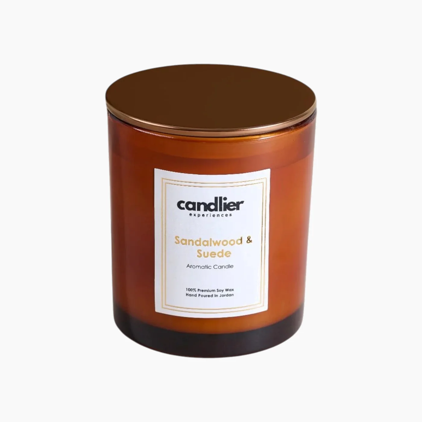 Candlier Sandalwood Suede Candle