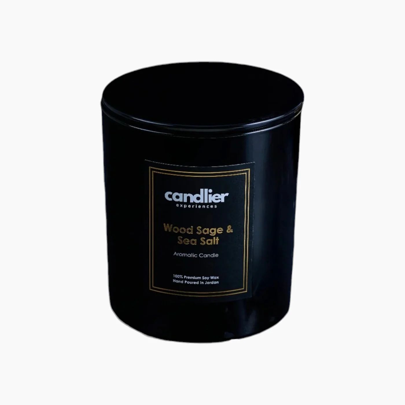 Candlier Wood Sage and Seasalt Candle