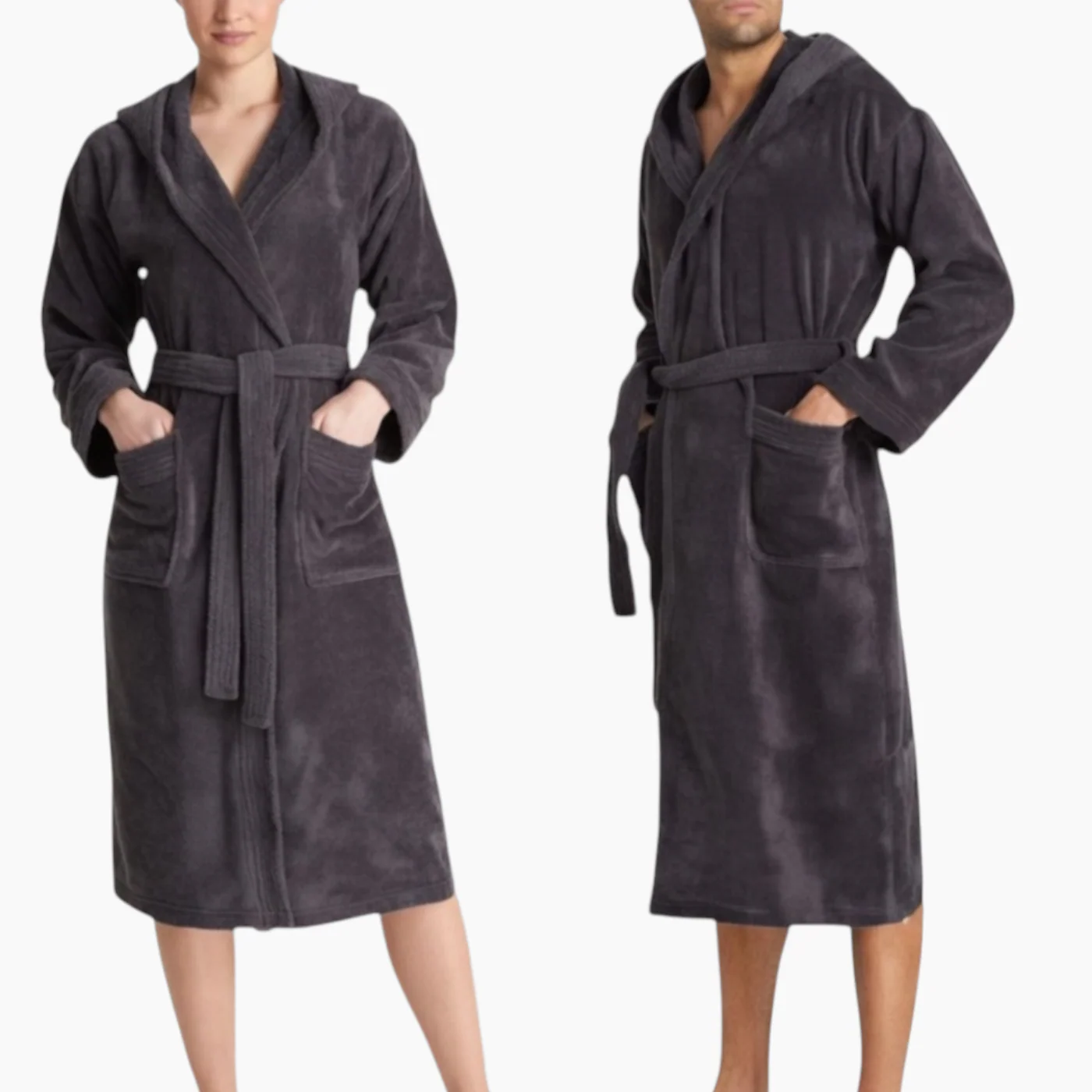 Cannon Plain Unisex Bathrobe (1 Piece) - 100% Cotton - Image 11