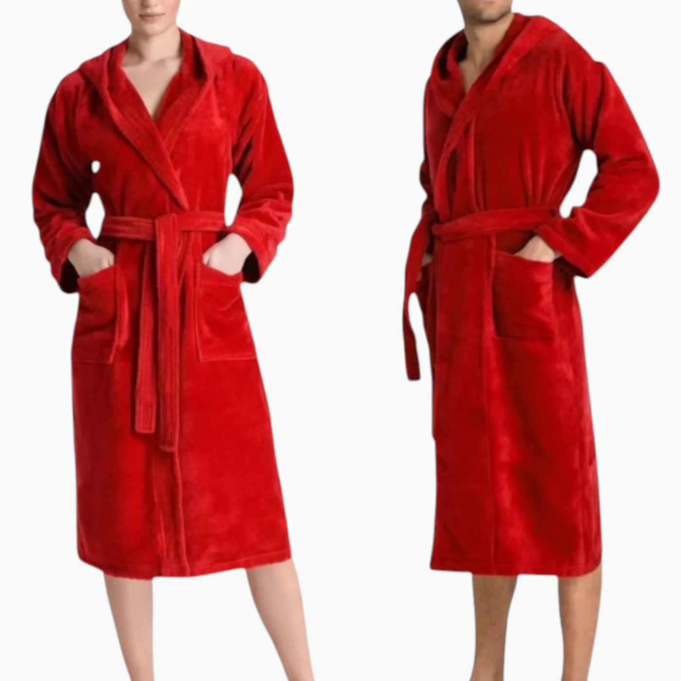 Cannon Plain Unisex Bathrobe (1 Piece) - 100% Cotton - Image 16