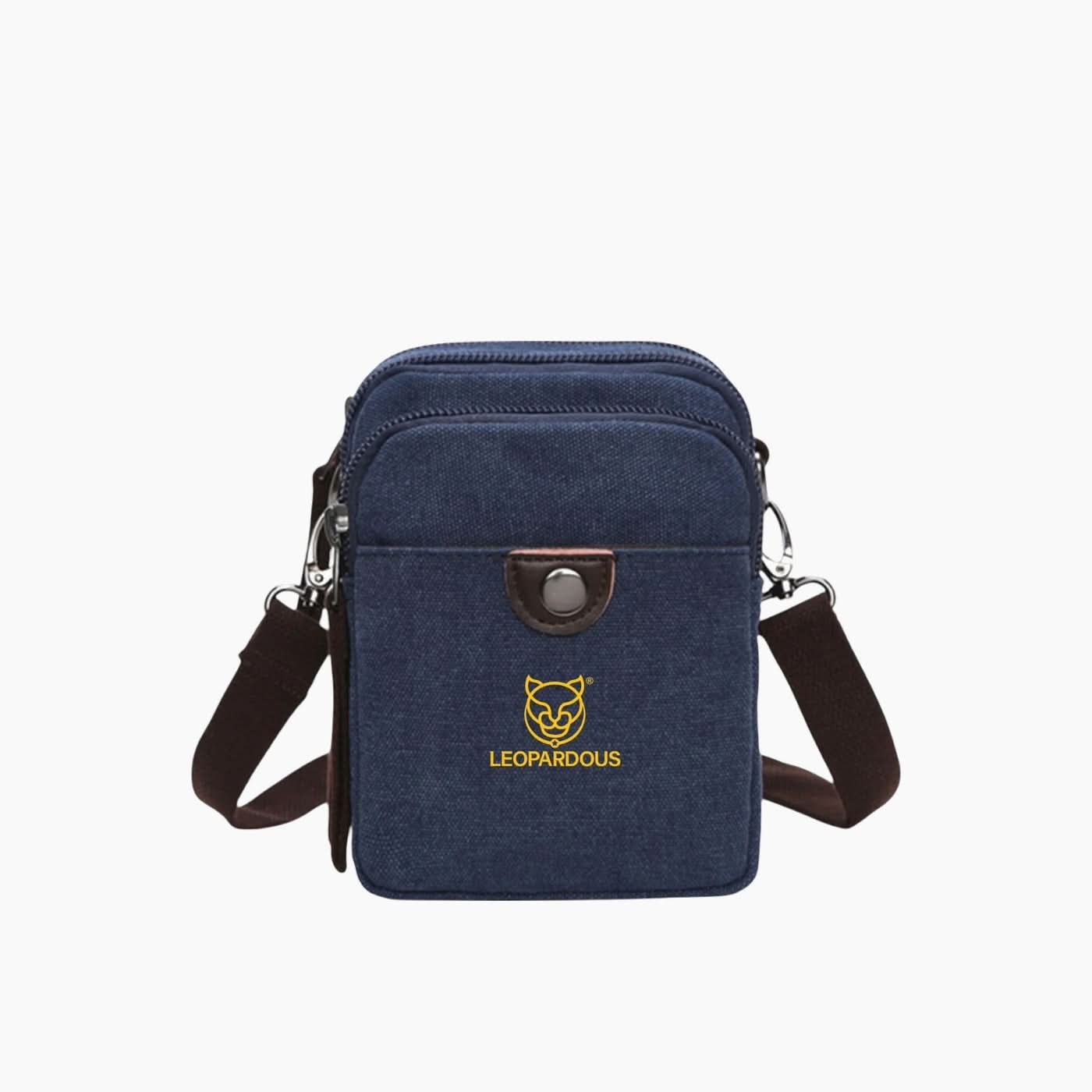 Leopardous Canvas Crossbody Bag - Image 8