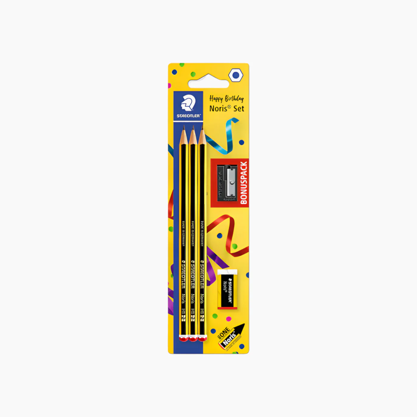 Staedtler CARD 3 PENCILS + ERASER AND SHARPENER 120 SBK3P1