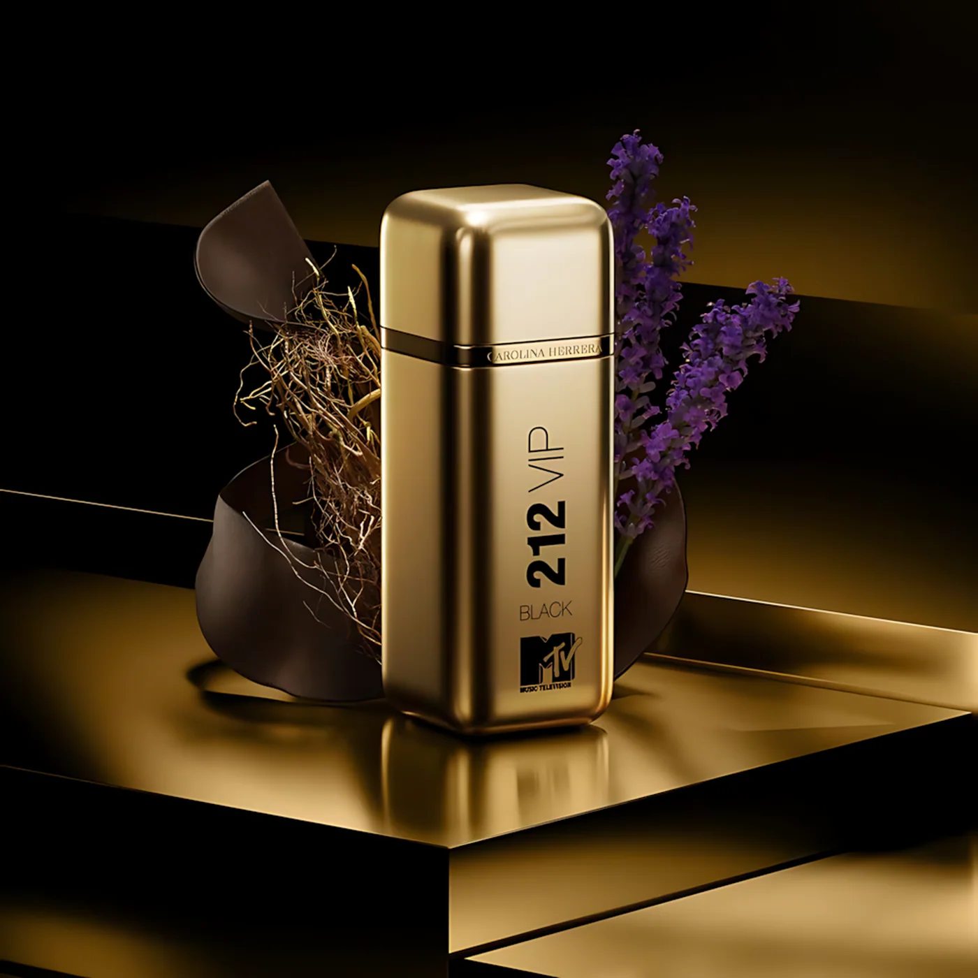 Carolina Herrera 212 VIP Black MTV EDP 100Ml For Men - Image 6
