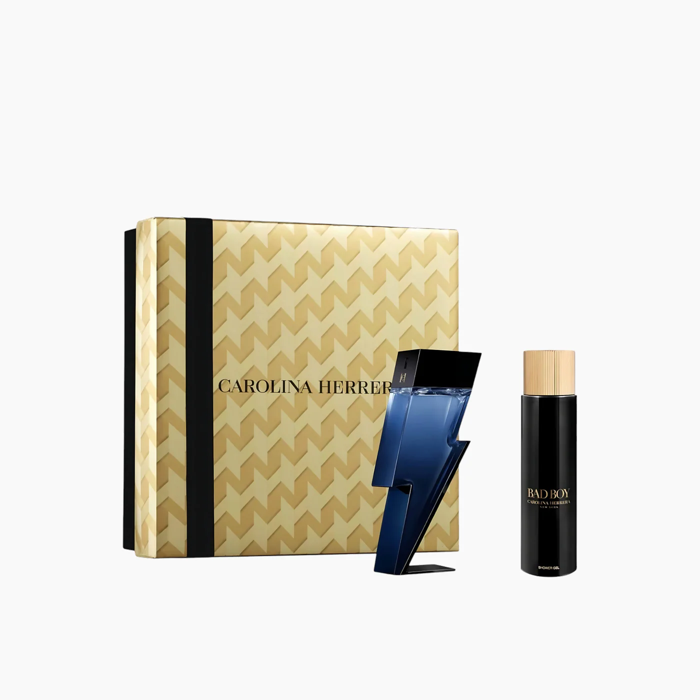 Carolina Herrera Bad Boy Cobalt EDP 100Ml + Shower Gel 100Ml Gift Set For Men