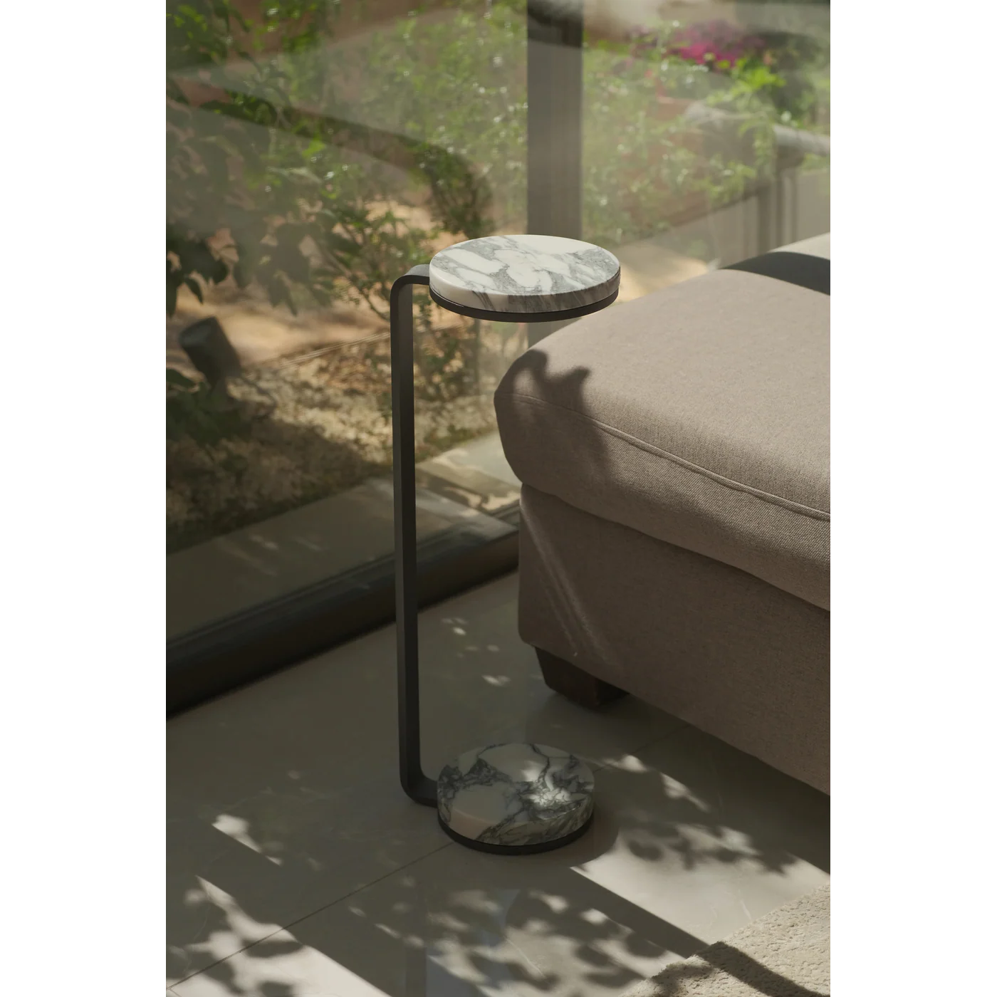 Refyned Carrara Frank Drink Table - Image 3