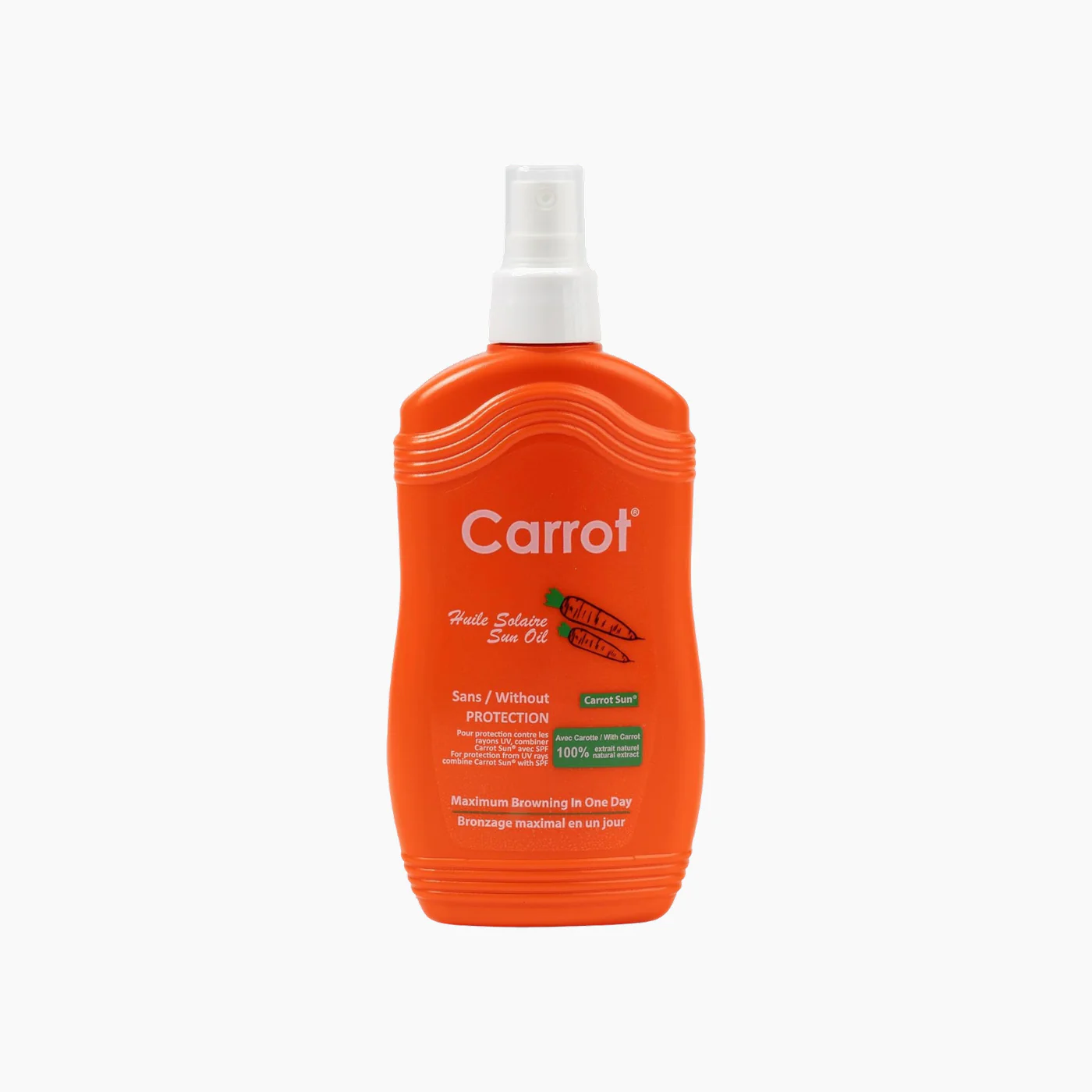 Carrot Tan Spray Tan Oil - Image 2