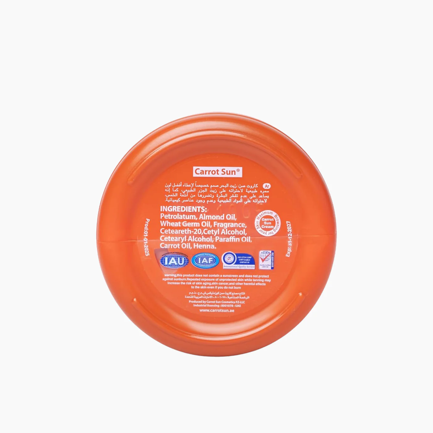 Carrot Tan Carrot Sun Cream - Image 5