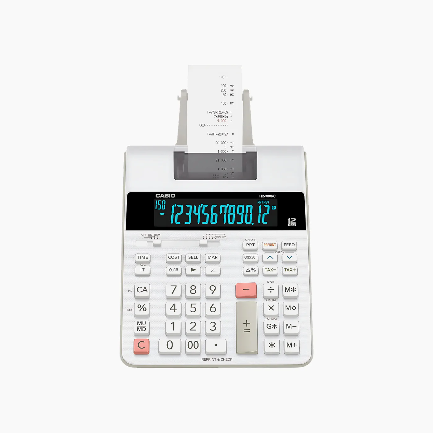 Casio FR-2650RC Printing Calculator