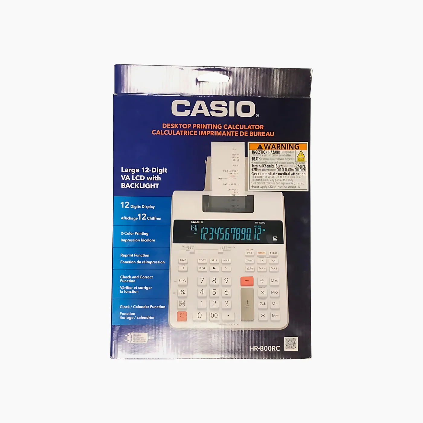 Casio FR-2650RC Printing Calculator - Image 3