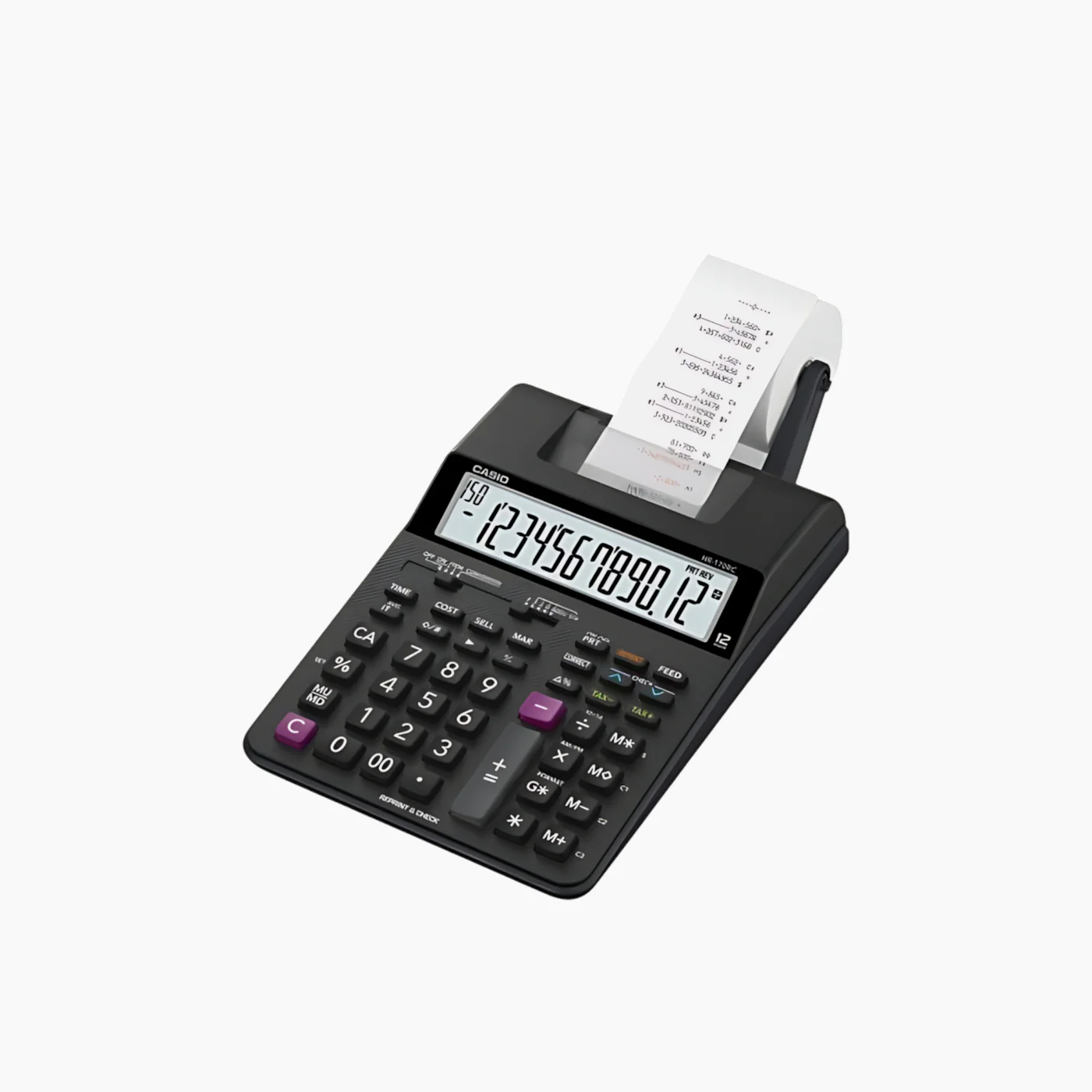 Casio HR-100RC-BK Desktop Printing Calculator - Image 2