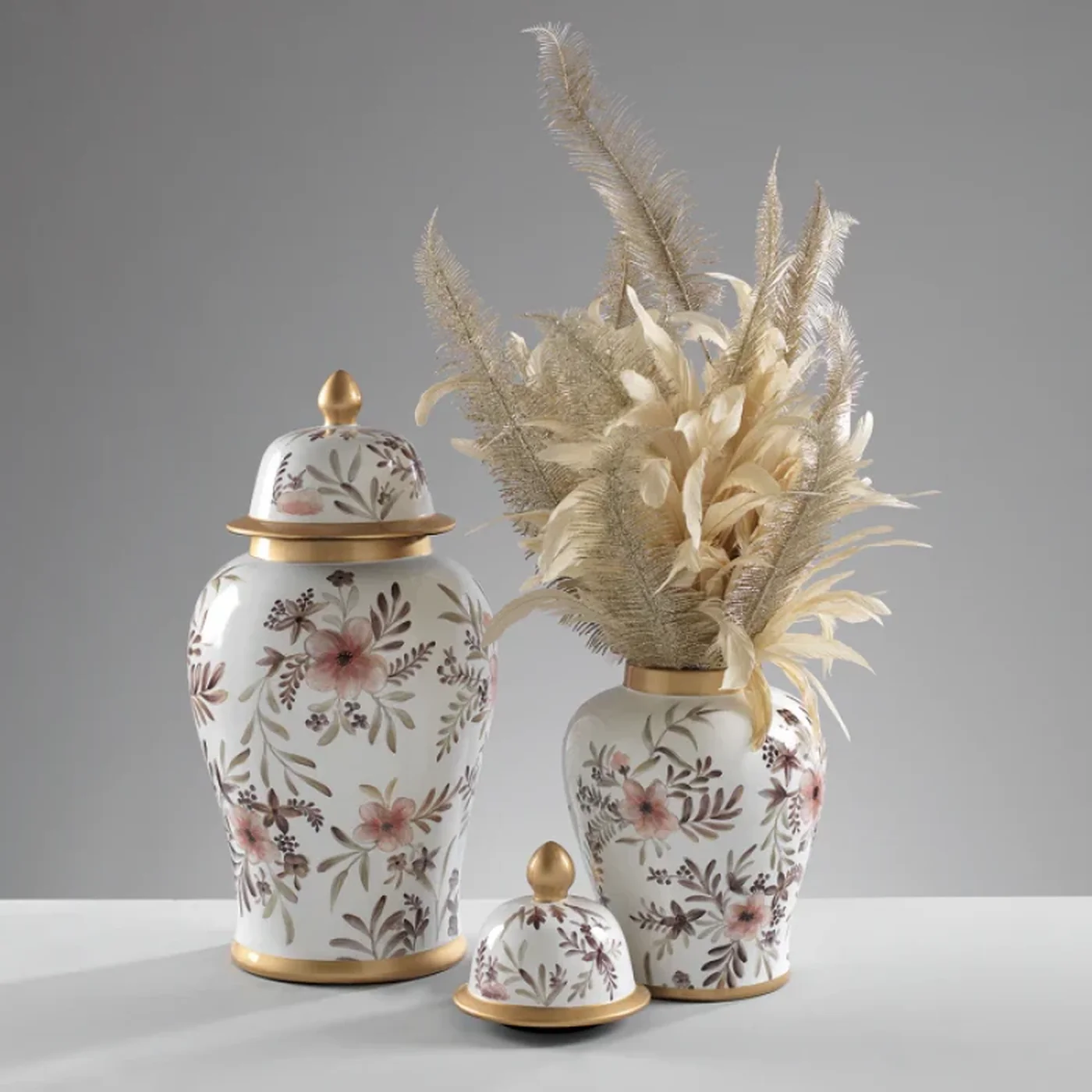 Mascagni Ceramic Jar Vase - Image 3