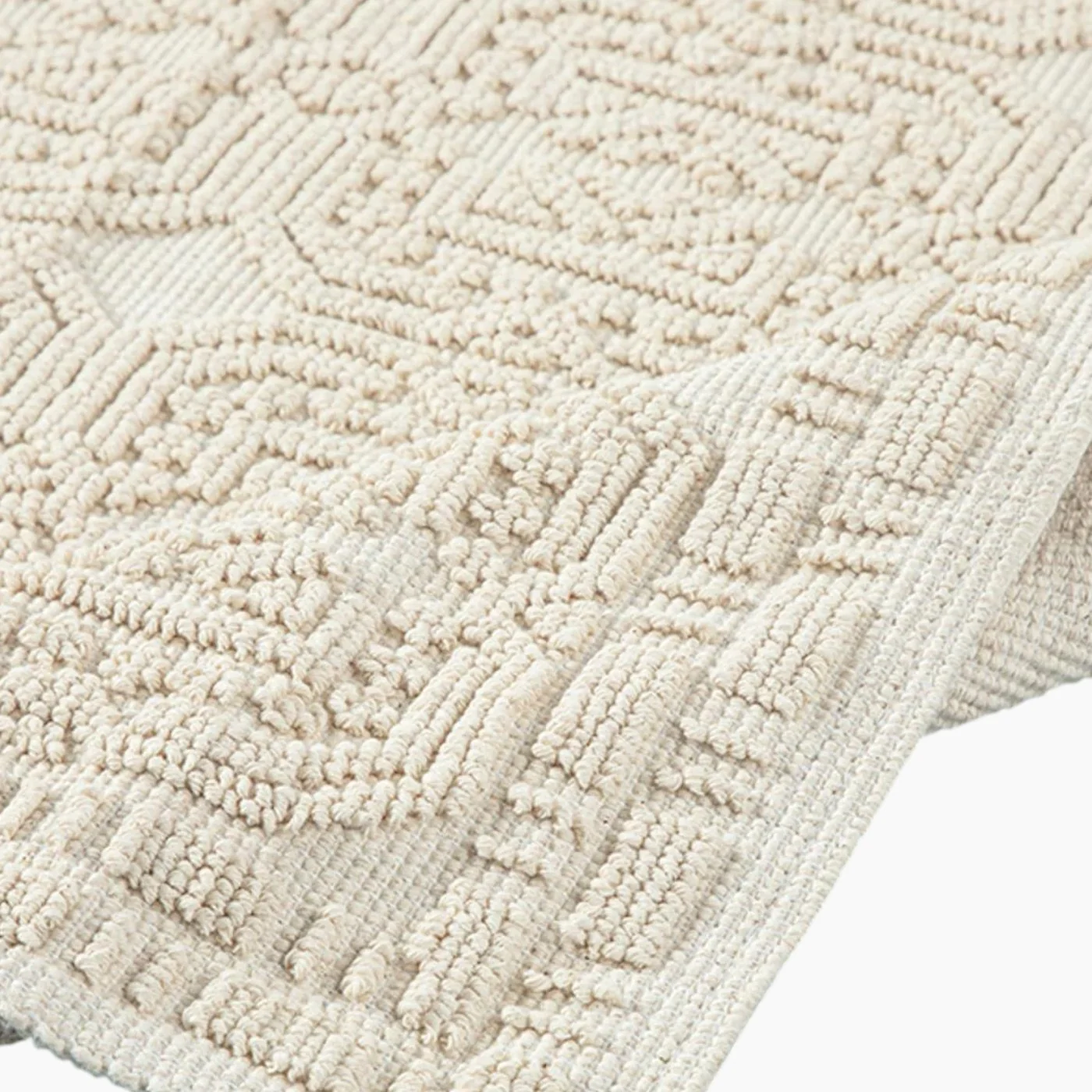 EH Living Chester Boucle Rug 80x150 cm Cream - Image 2