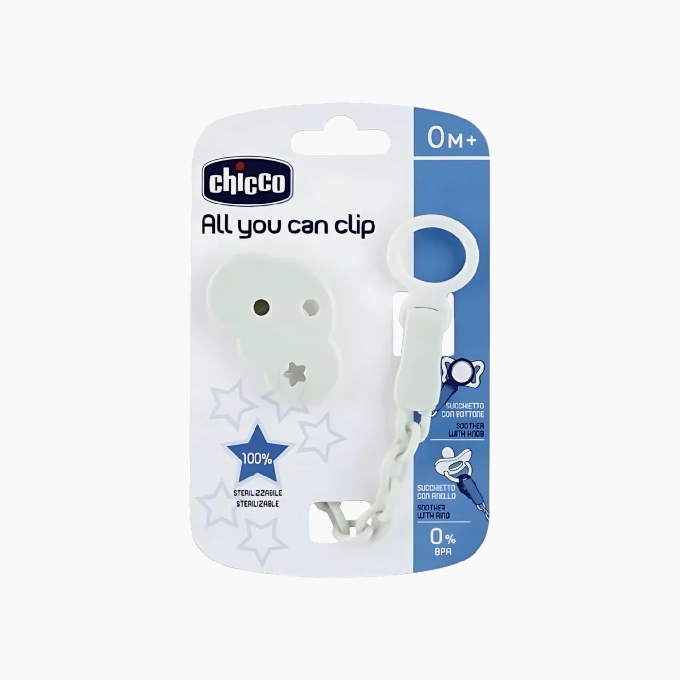 Chicco Adaptable Easy Clip With Chain - Image 2