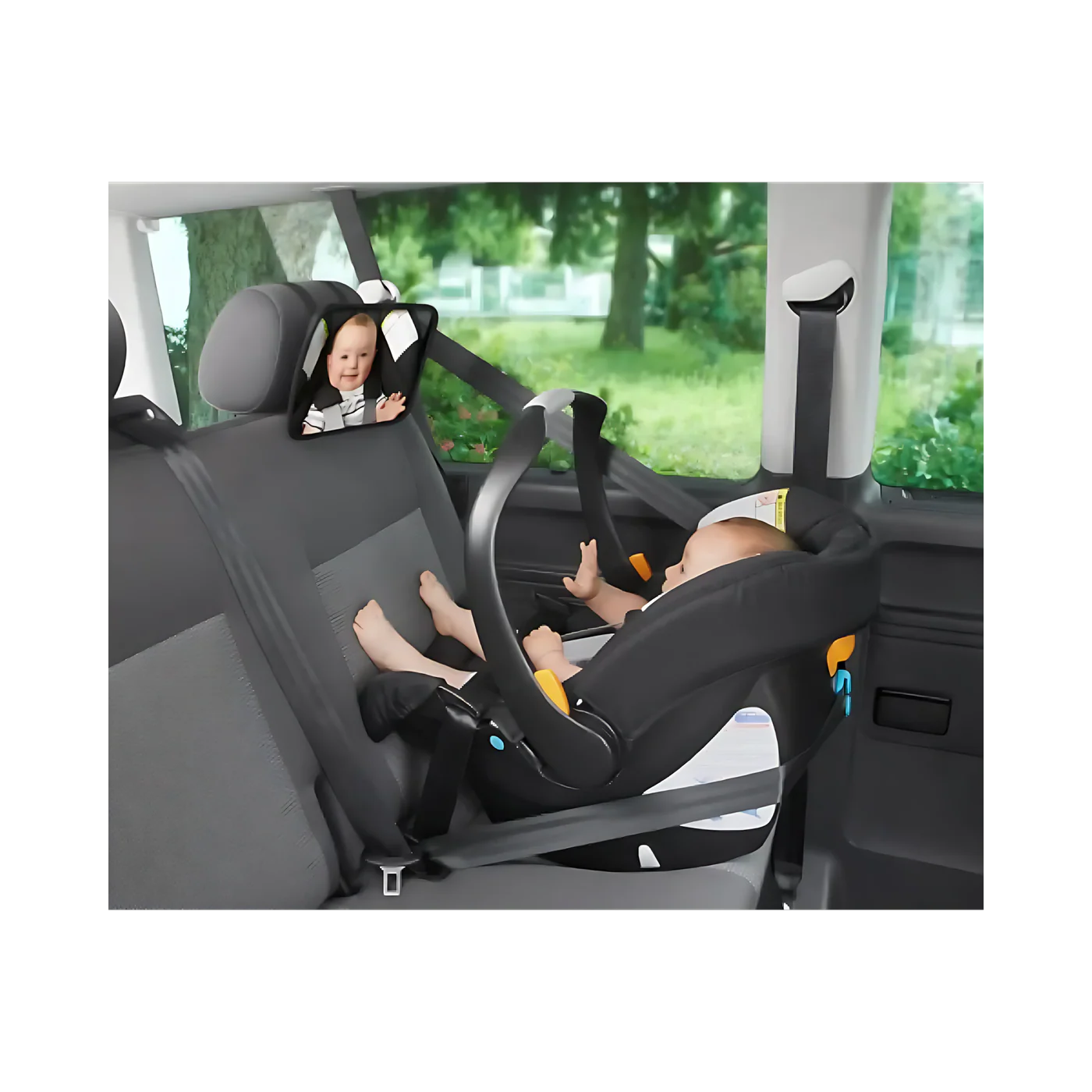 Chicco Back Seat Mirror Black - Image 3